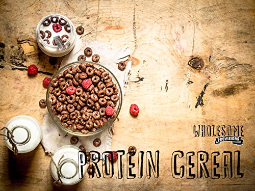 Protein Cereal, Low Carb Cereal, High Protein Cereal, 15g Protein, 4g Net Carbs, High Performance Cereal, 5 Individual Macro-Controlled Packages (Cocoa) - Image 4