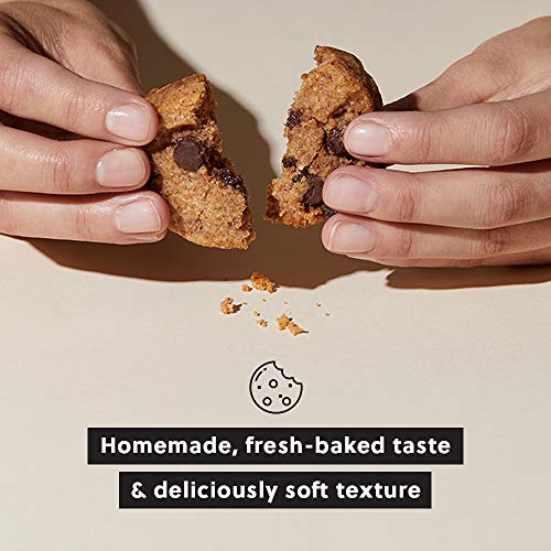 Perfect Keto Cookies - Low Net Carb Snacks & Sweets, No Added Sugar and Gluten-Free Cookies – Keto Food for Healthy and Keto-Friendly Diet - 12 Pack (24 Count), Chocolate Chip - Image 4