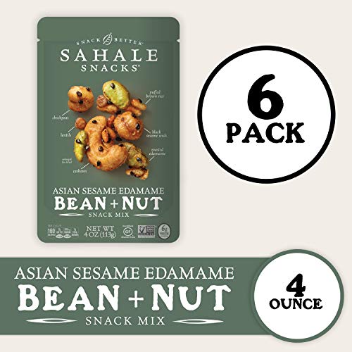 Sahale Snacks Asian Sesame Edamame Bean + Nut Snack Mix, 4 Ounces (Pack of 6) - Image 2