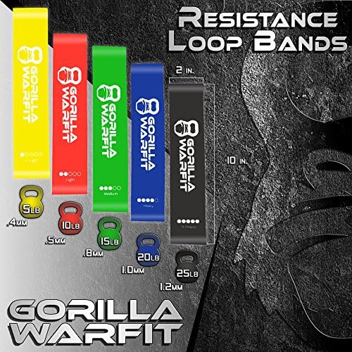 Home Workout Kit Resistance Loop Bands and Exercise Sliders Set with Bonus Jump Rope 2 Gliding Disks Core Sliders 5 Exercise Resistance Bands 1 Metal Bearings Speed Rope E-Book Included - Image 3