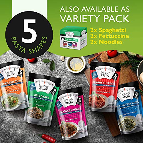 Skinny Pasta 9.52 oz - The Only Odor Free 100% Konjac Noodle (Shirataki Noodles) - Pasta Weight loss - Low Calorie Food - Healthy Diet Pasta - Noodles - 6-Pack - Image 7